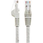 StarTech.com 50cm LSZH CAT6 Ethernet Cable, 10 Gigabit Snagless RJ45 100W PoE Network Patch Cord with Strain Relief, CAT 6 10GbE UTP, Grey, Individually Tested/ETL, Low Smoke Zero Halogen (N6LPATCH50CMGR)