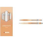 CARAN D'ACHE Schreibgeräte-Set Sunset Sky, orange Inhalt: 1 Kugelschreiber, Strichstärke: M, - 1 Stück (8490.705)
