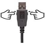 EFB-Elektronik USB2.0 Anschlusskabel A-A, St.-St., 1,8m, Classic, beidseitig verriegelbar Hersteller: EFB Elektronik (K5211SW.1,8)