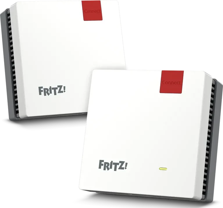 FRITZ! WiFi 7 Repeater 1700 2-Pack International - Mesh WLAN bis 3600 MBit/s Gigabit LAN