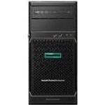 Hewlett Packard Enterprise HPE ProLiant ML30 Gen10 Plus Entry - Server - Tower - 4U - 1-Weg - 1 x Xeon E-2314 / 2,8 GHz - RAM 16GB - SATA - nicht Hot-Swap-fähig 8,9 cm (3.5") Schacht/Schächte - keine HDD - GigE - Monitor: keiner (P44718-421)