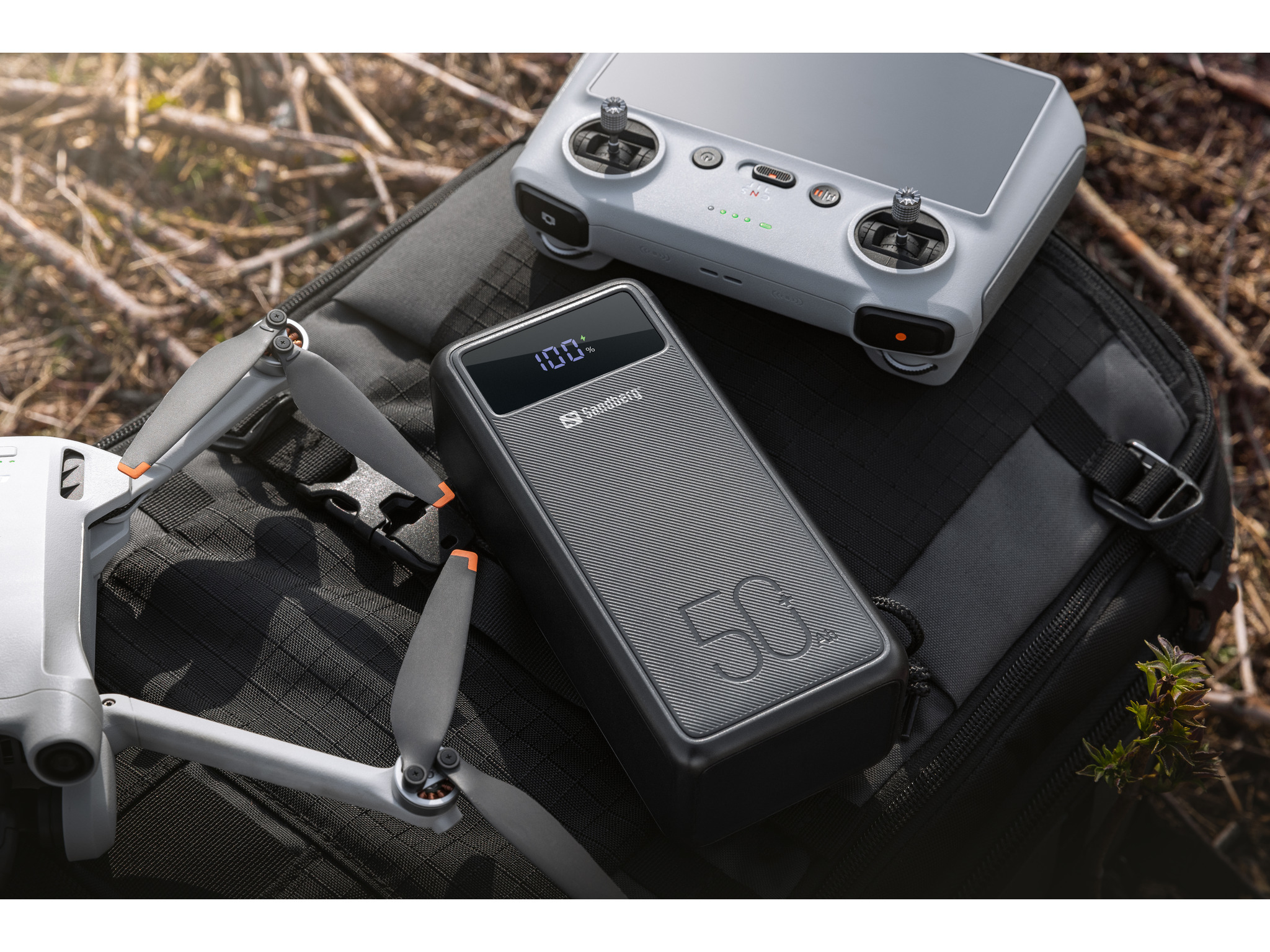 Sandberg Active 420-75 Powerbank 50000 mAh Schwarz