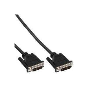 InLine® DVI-D Kabel, digital 24+1 St/St, Dual Link, 2m (17772A)