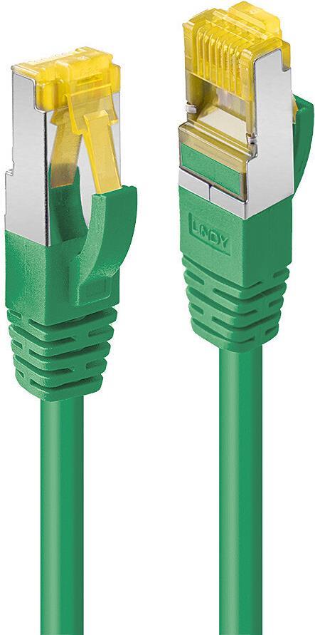 Lindy 10m RJ45 S/FTP LSZH Netzwerkkabel, Grün Cat.6A Stecker,Cat.7 Rohkabel (47652)