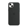 Apple - Case für Mobiltelefon - mit MagSafe - Silikon - Midnight - für iPhone 14 Plus (MPT33ZM/A)