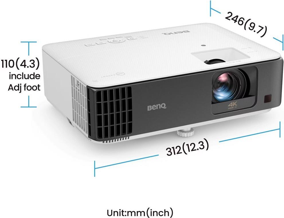 BenQ TK700ST DLP-Projektor 4K UHD 3000 ANSI Lumen