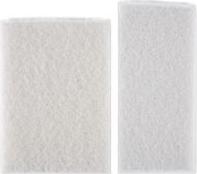 HYGOCLEAN Vliespad, aus Softvlies, 250 x 115 mm, weiß mit angerauter Oberfläche, für empfindliche Oberflächen - 10 Stück (30150)