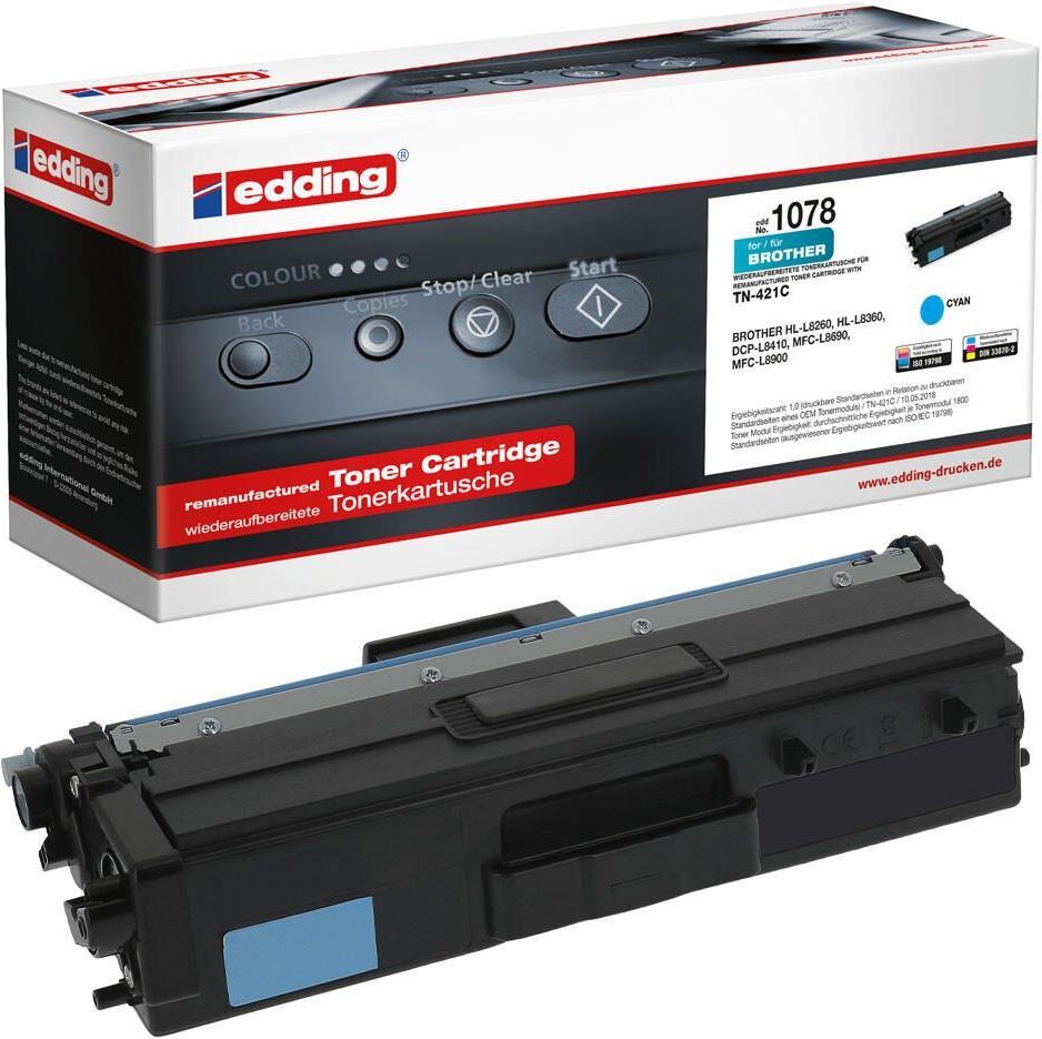 edding EDD-1078 cyan Toner ersetzt brother TN-421C (18-1078)