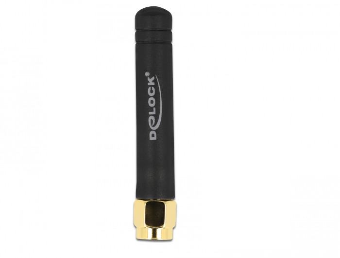 Delock LPWAN 868 MHz Antenne SMA 1,6 dBi Omnidirektional Schwarz