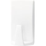 tesa Powerstrips Haken "WAVE" WATERPROOF, weiß aus Kunststoff, einfache Montage, geeignet für feuchte (89701-0-0)