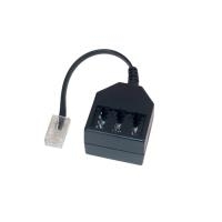 Telefonadapter RJ45 (8/4) Stecker an NFF Buchse 20cm, Good Connections® (T4A-NFF)