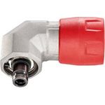 Metabowerke Winkeladapter 1/4\" 627261000 Art des Zubehörs sonstige, Zum leichteren Schrauben an schwer zugänglichen Stellen. Magnetische Bit-Aufnahme mit 1/4"  Sechskantschaft. Getriebe aus Spezialstahl. Für Rechts-/Linkslauf geeignet bis max. 28 N (627261000)
