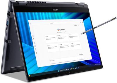 Acer TravelMate P4 Spin TMP414RN-55 35,60cm (14") 2-in-1 Notebook Intel Core Ultra 5 225U 16GB 512GB W11P DE