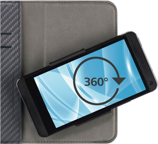 Hama Booklet Smart Move Carbon Gr. L (00177589)