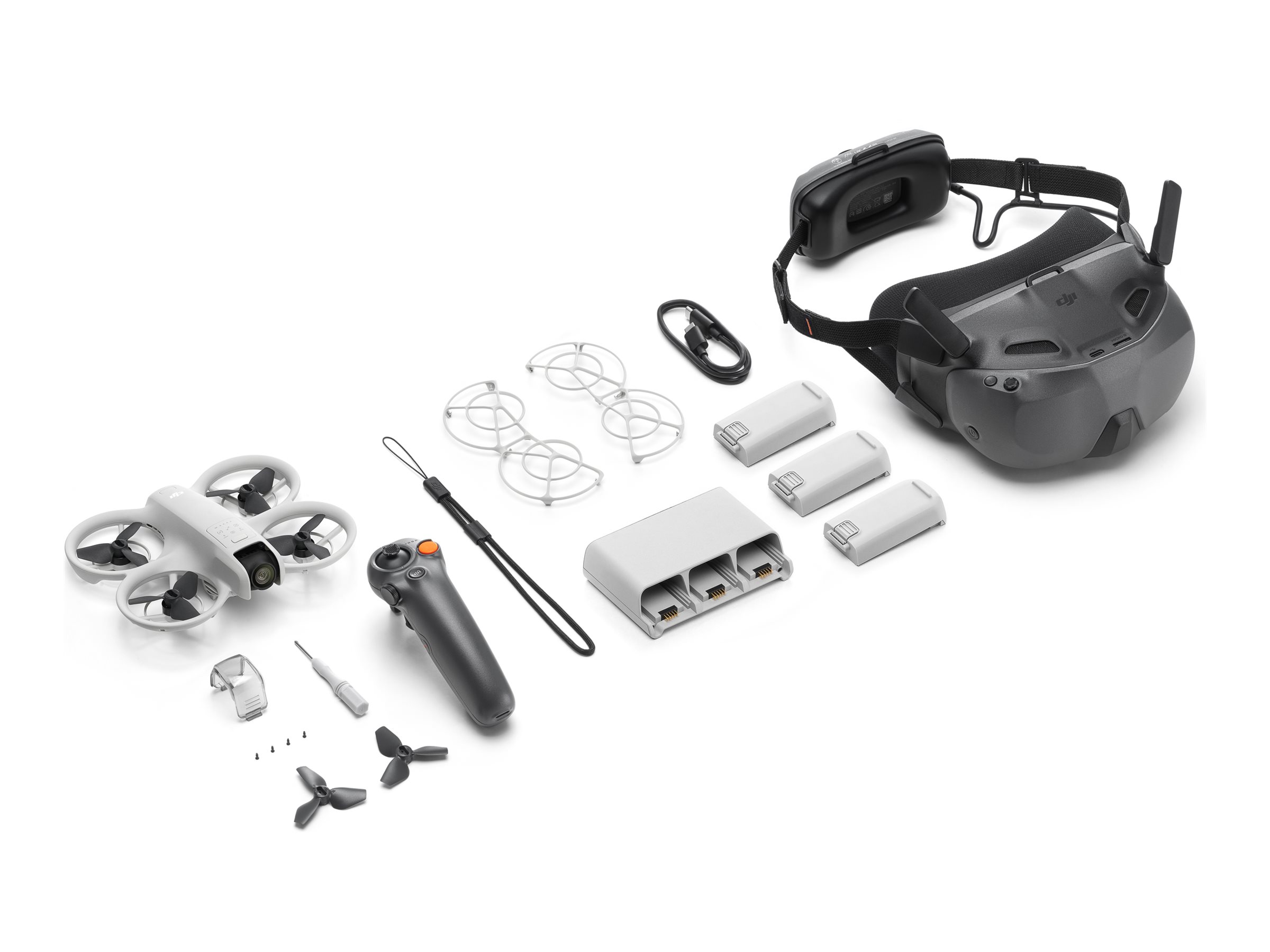 DJI Neo Fly More Combo Drohne 135 g Schwarz, Weiß