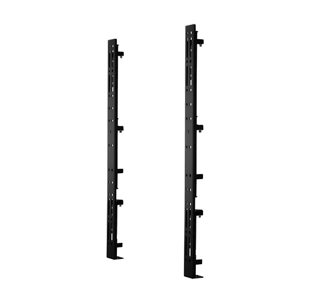 B-TECH System X BT8390-VESA800F Montageschienen 200 kg VESA 800 Schwarz