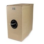 StarTech.com Bulkware Cat5e UTP CMR Riser Volldraht Netzwerkkabel (WIR5ECMRWH)