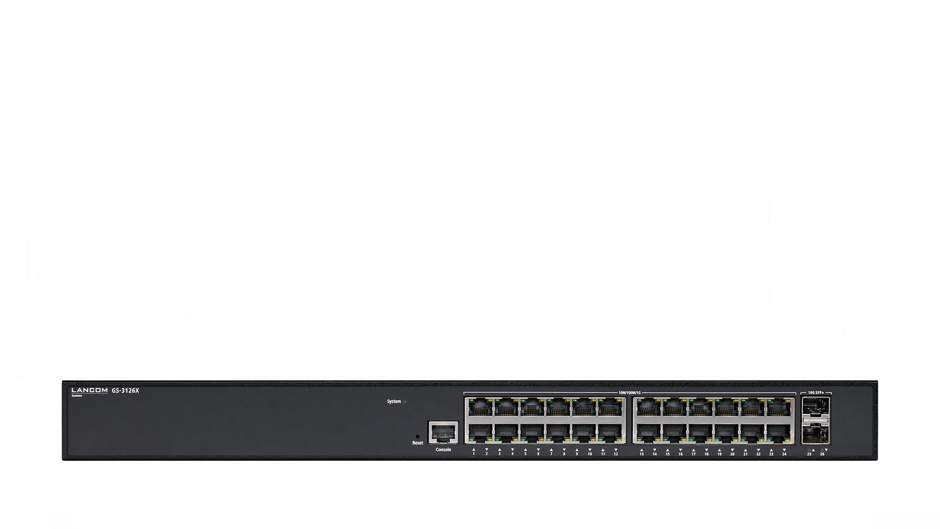 LANCOM GS-3126X L3 Lite Managed Switch 24 Ports 2x 10G SFP+ Schwarz