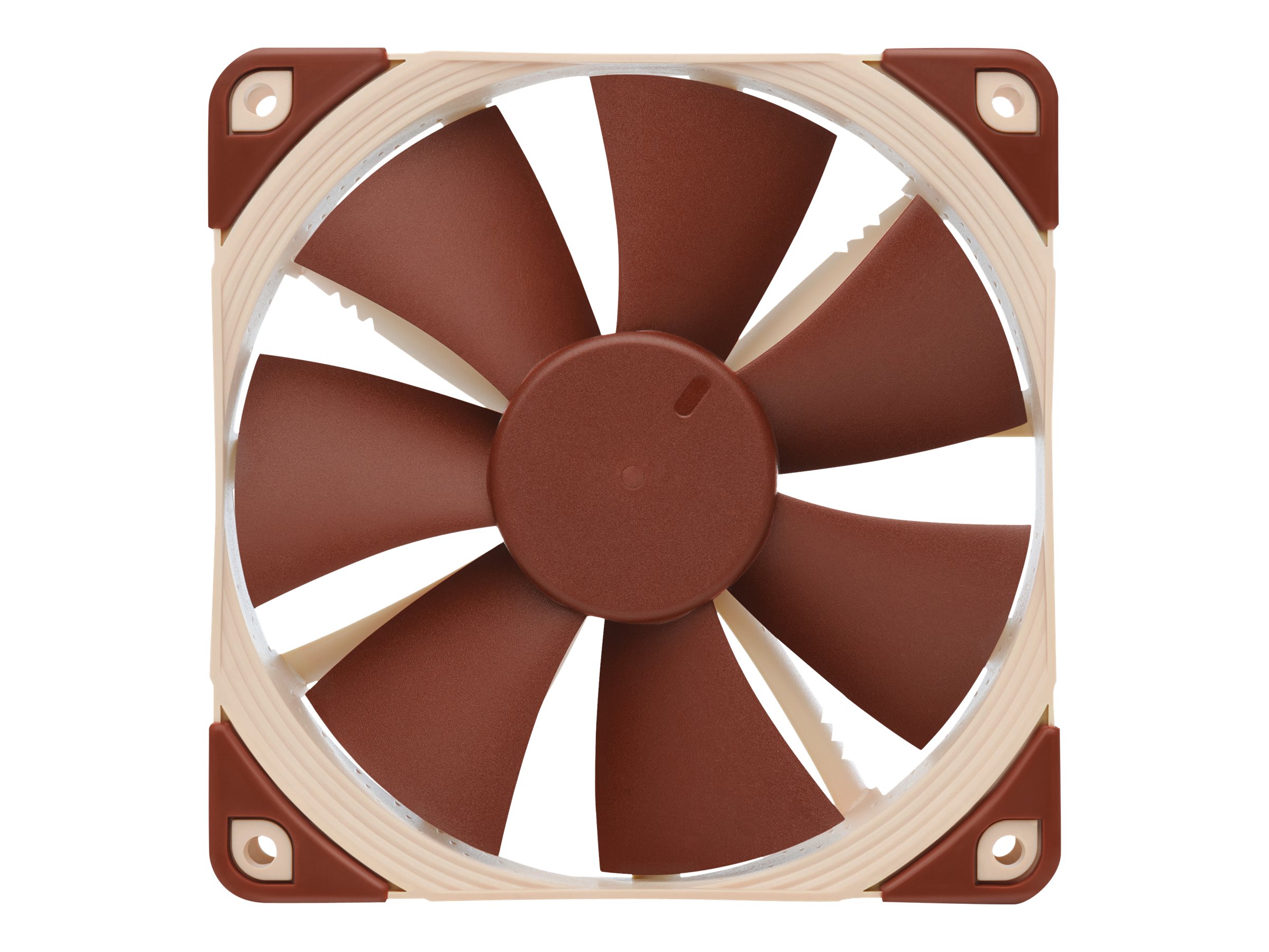 Noctua NF-F12 5V PWM Gehäuselüfter 120 mm Beige, Braun