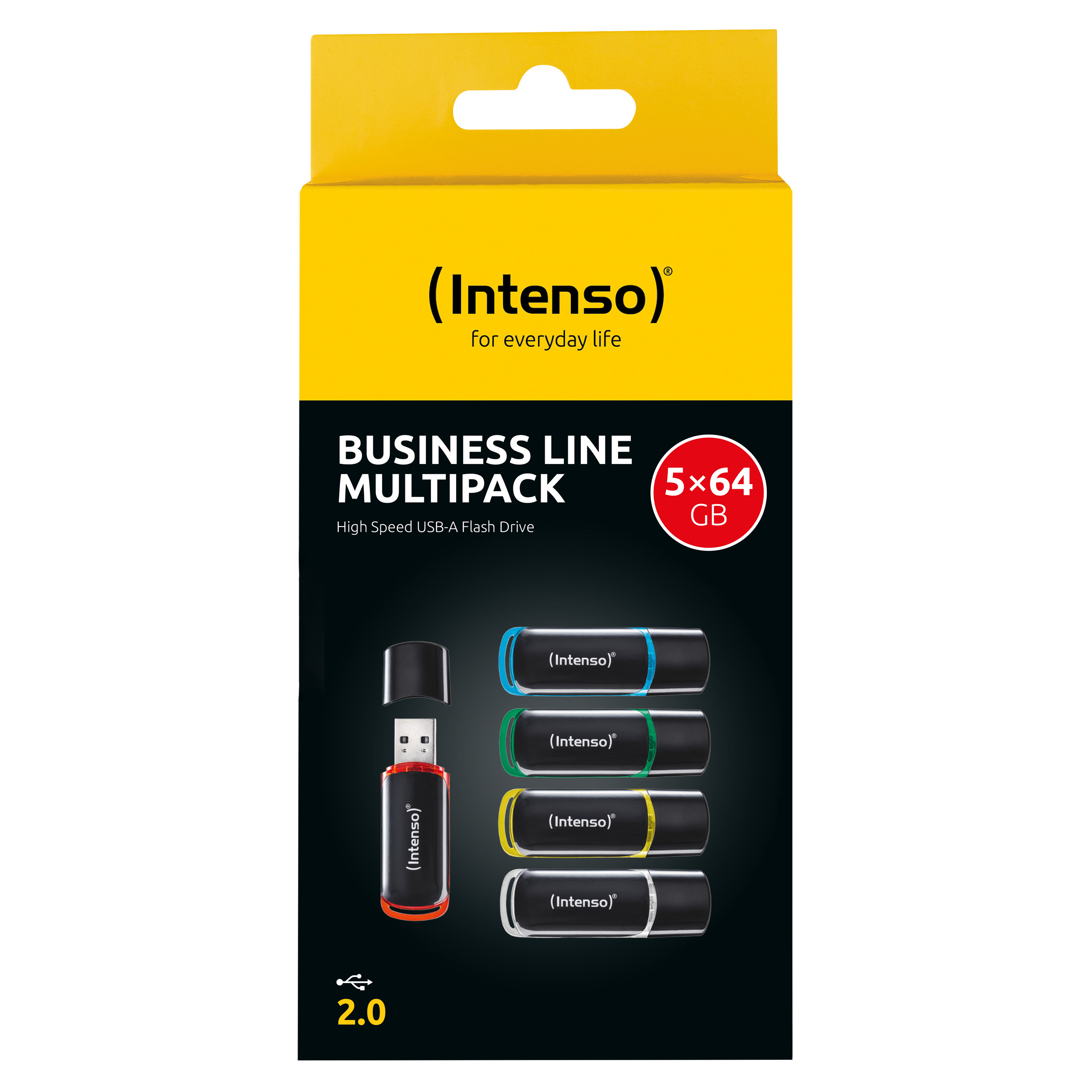 Intenso Business Line USB Stick 64 GB 5er-Pack