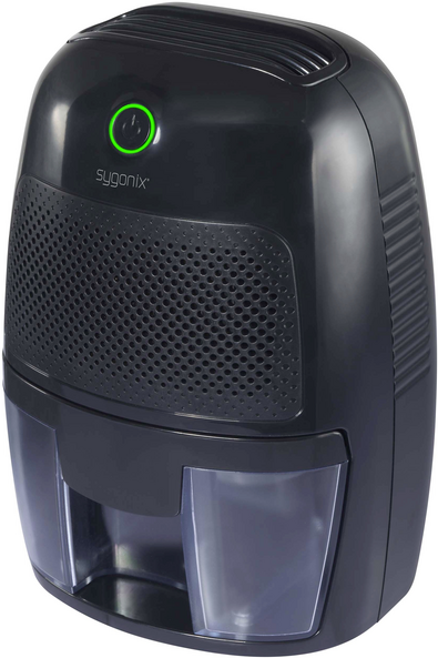 Sygonix Luftentfeuchter 20 m² 22.5 W 0.25 l/Tag Schwarz (SY-4749404)