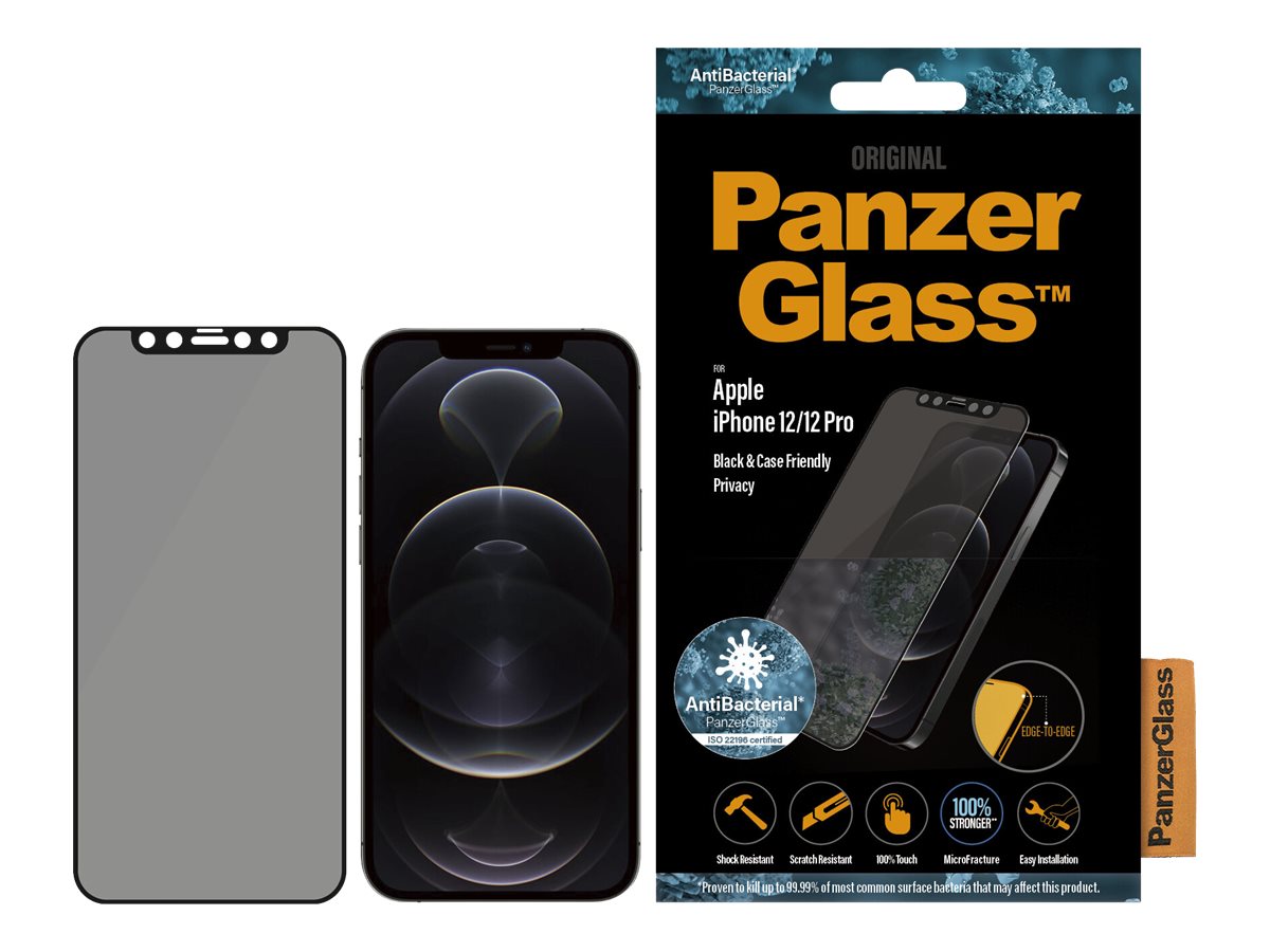 PanzerGlass Original P2711 6,1" Antiblend Displayschutzfolie Schwarz Transparent