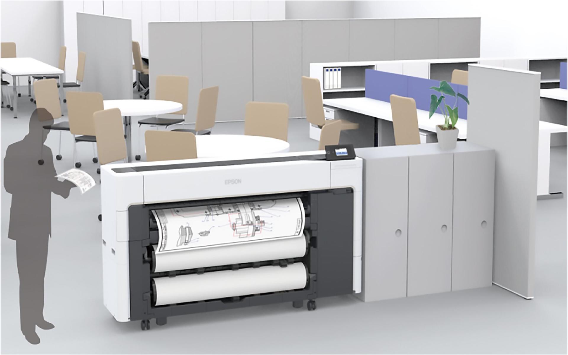 Epson SureColor SC-T3700DE Großformatdrucker 2400 x 1200 dpi Schwarz, Weiß