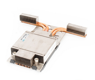 HPE 775404-001 High Efficiency Screw-Down Prozessorkühler für ProLiant DL360 Gen9 (135 W+) Braun, Silber