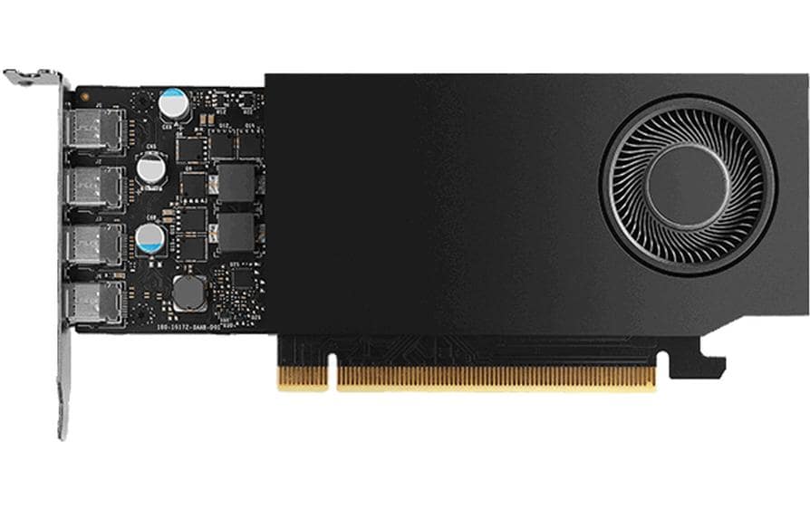 NVIDIA RTX A400 4 GB GDDR6 PCIe 4.0 x8 Schwarz