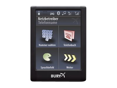 THB Bury CC 9056 Plus Bluetooth-Freisprechtelefon Schwarz