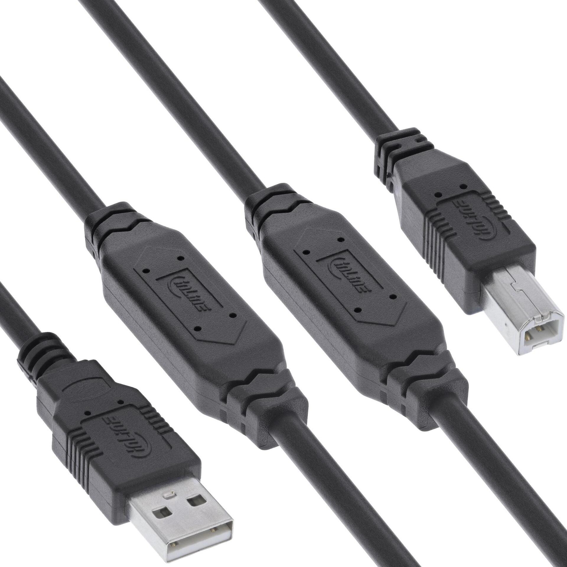 InLine USB 2.0 Aktiv-Kabel (34512A)
