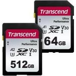 Transcend 340S Flash-Speicherkarte (TS64GSDC340S)