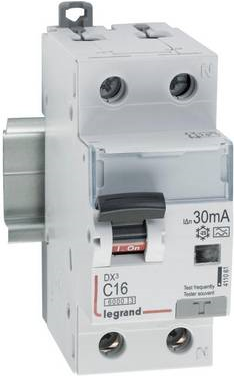 LEGRAND 411061 DX3 FILS C16A 1P+N 6KA 30MA A