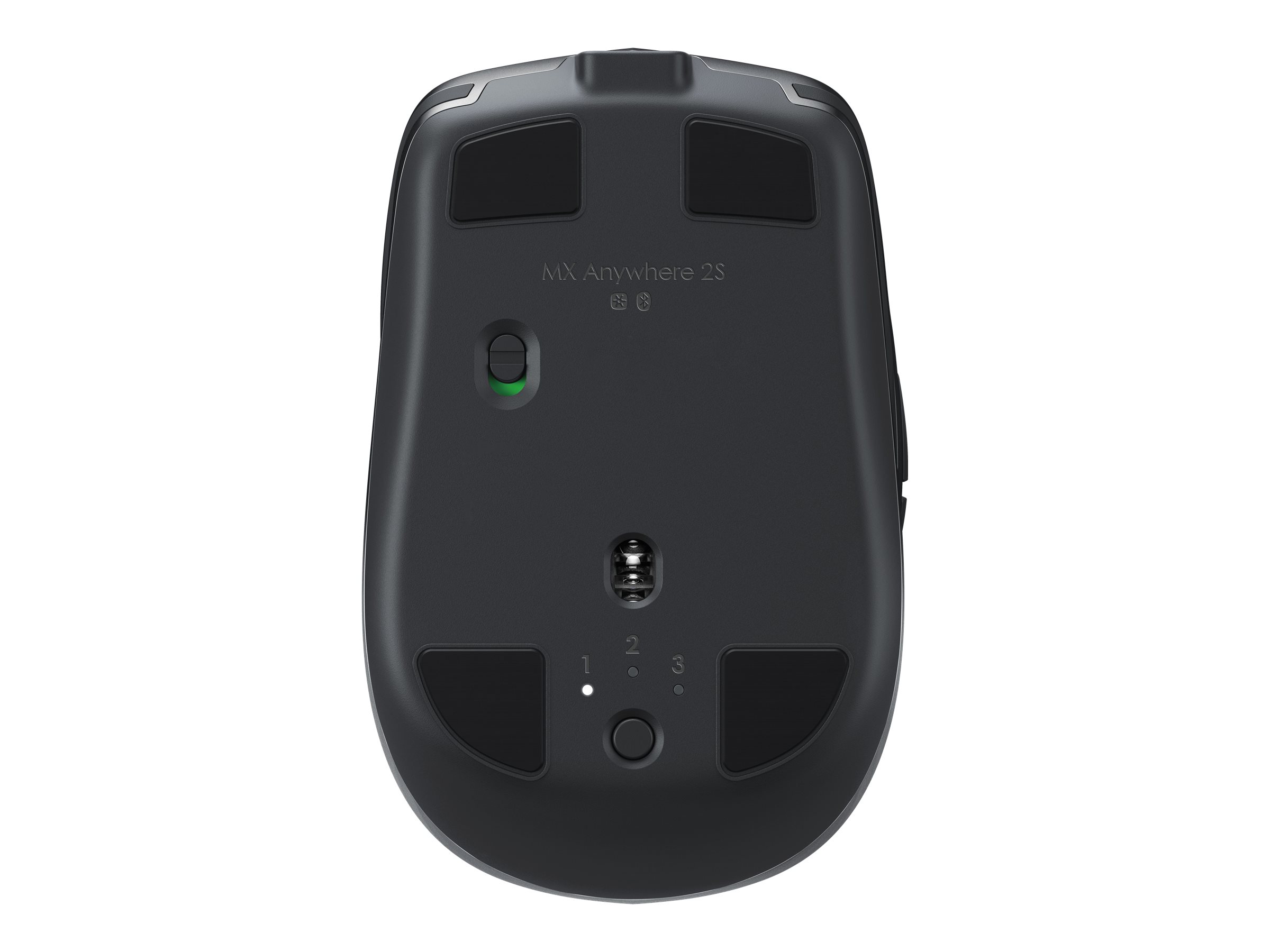 Logitech MX Anywhere 2S Maus Bluetooth 7 Tasten Graphite