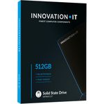 Innovation IT SSD 2.5" 512GB InnovationIT Black2 retail (QLC) 2.5" Serial ATA III QLC 3D NAND (00-512888)