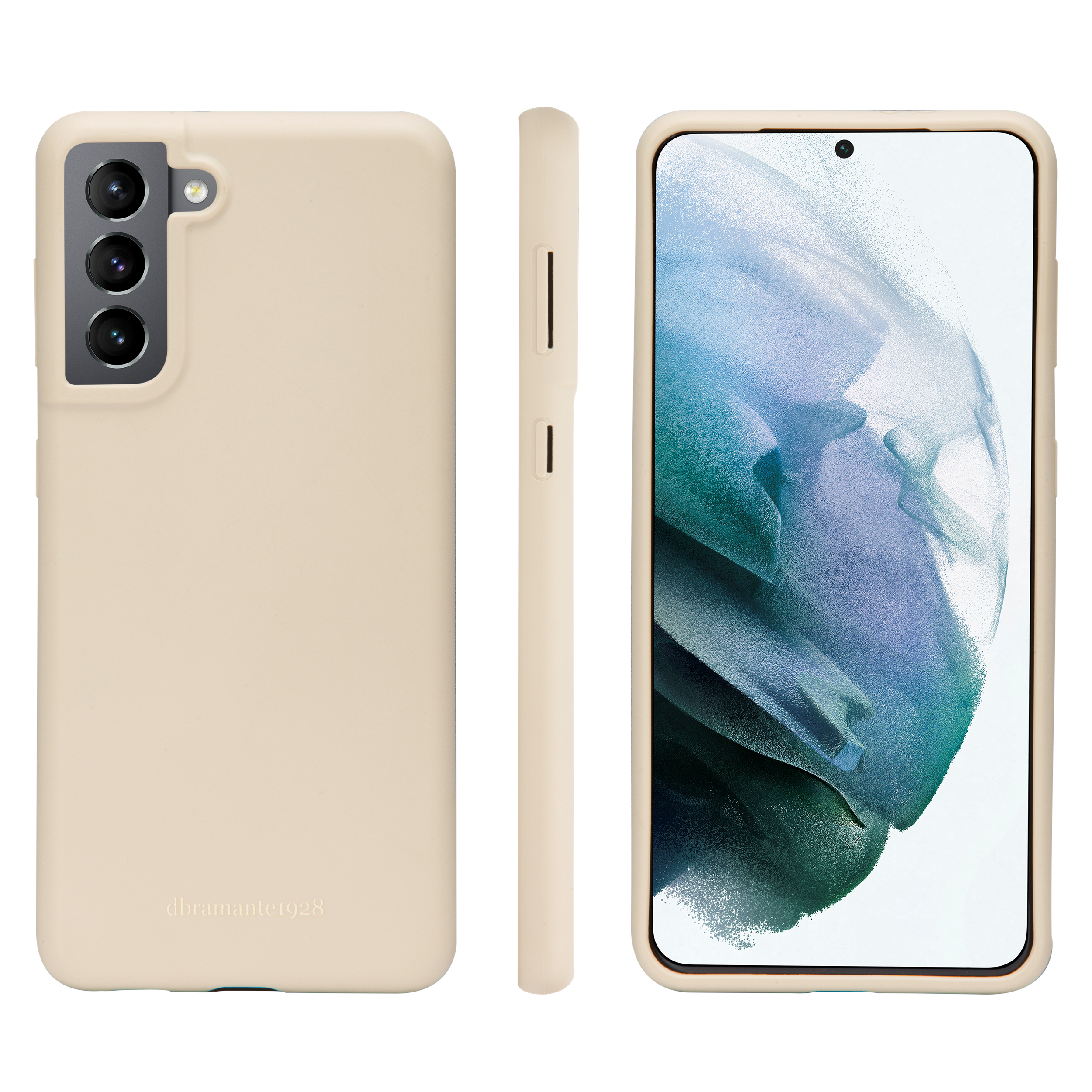 dbramante1928 Bornholm Cover für Samsung Galaxy S21 6,2" Sand