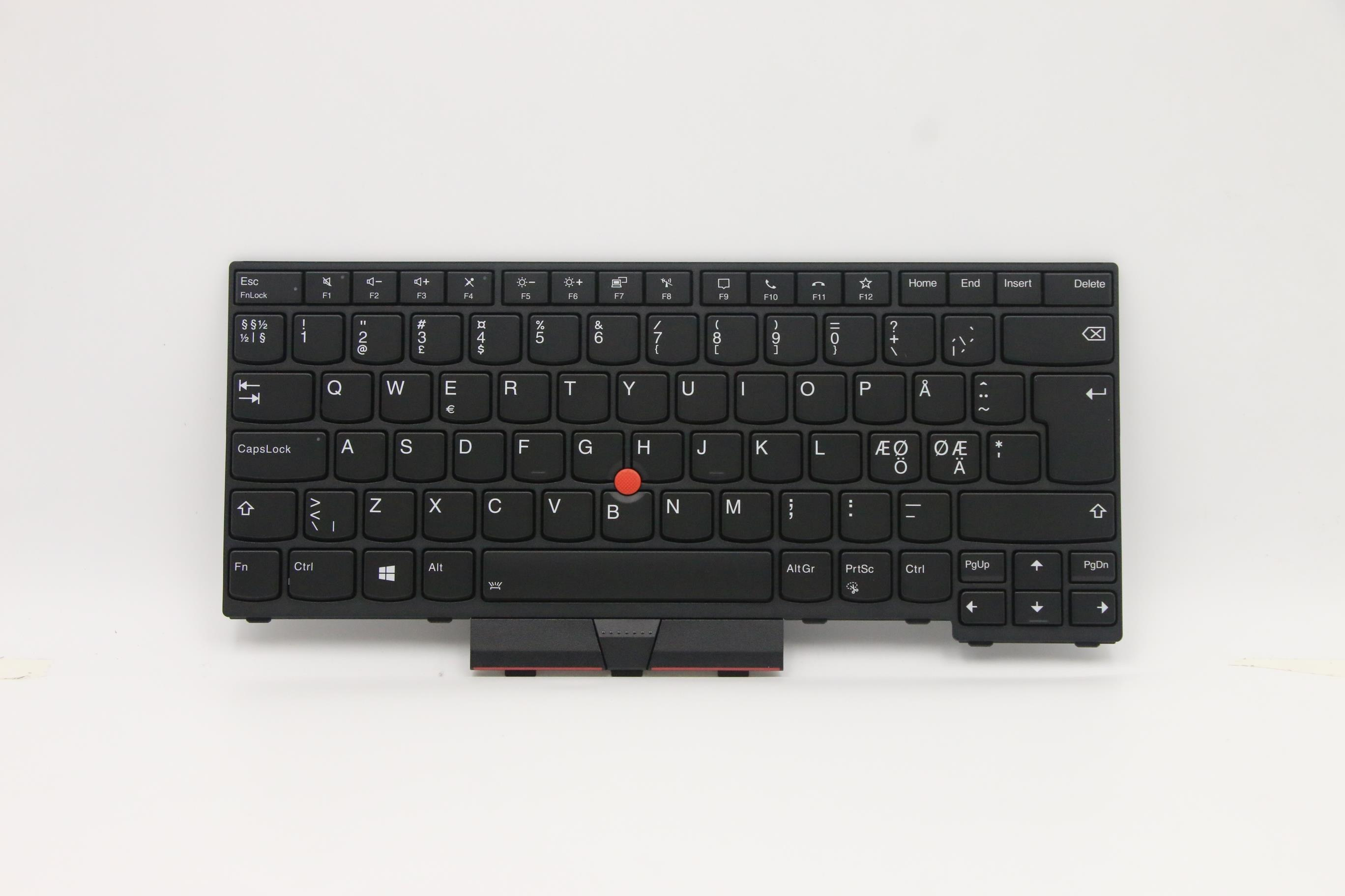 Lenovo Chicony Ersatztastatur Notebook QWERTY Nordic Schwarz 5N20W67794