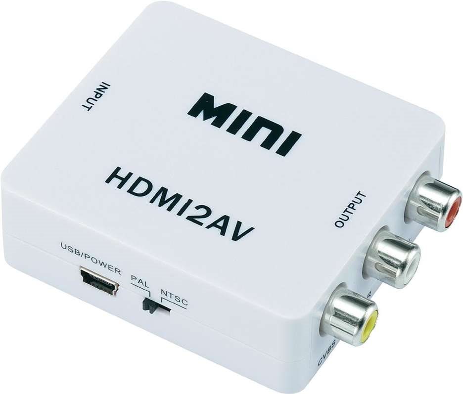 SpeaKa Professional HDMI / Cinch Konverter [1x HDMI-Buchse => 3x Cinch-Buchse] Weiß SpeaKa Professional (989287)