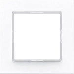 Jung 1fach Rahmen A creation Alpinweiß AC581WW (AC581WW)