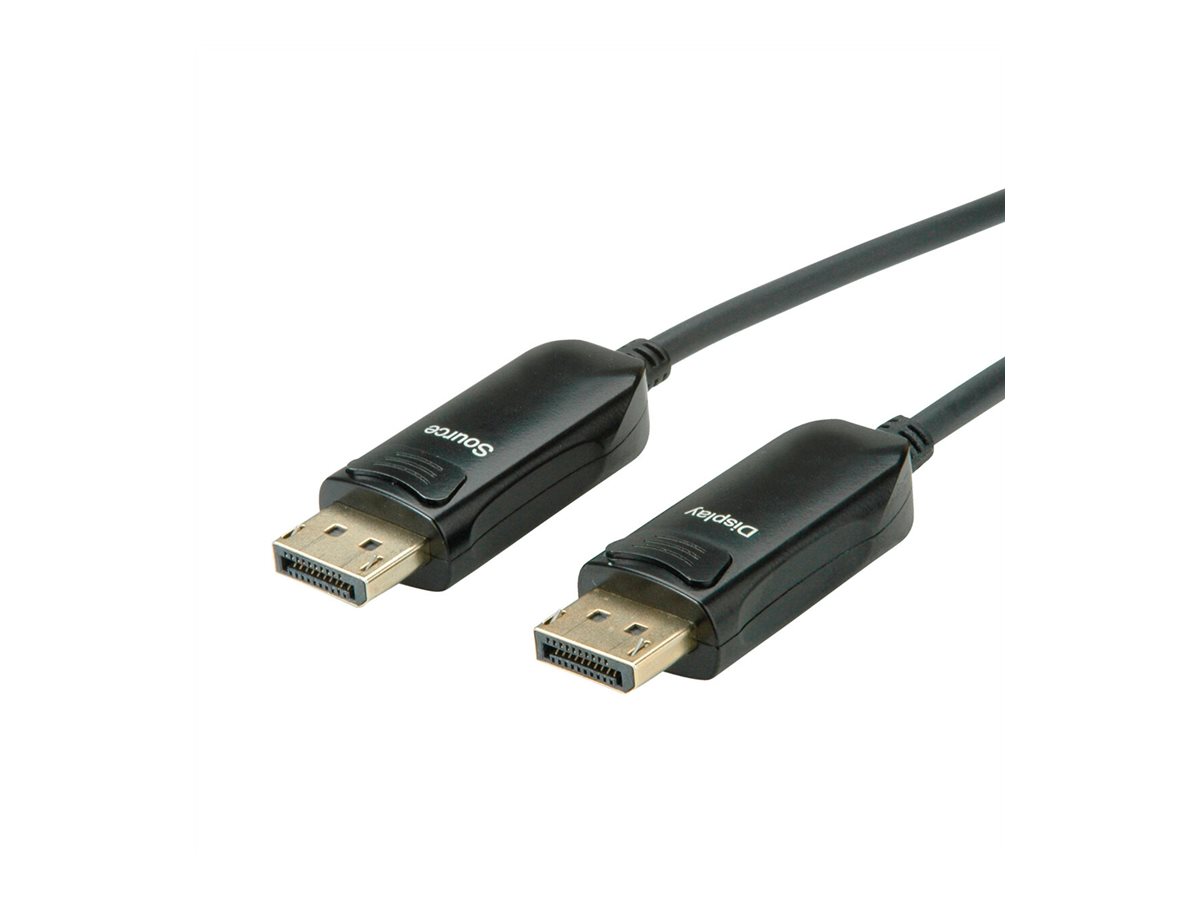 ROLINE Roline DisplayPort 1.4 Kabel AOC 20 m Schwarz