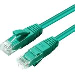 MicroConnect CAT6A UTP 0.15m Green LSZH (MC-UTP6A0015G)