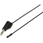 Voltcraft MSL-315 schwarz Messleitung Stecker 4 mm Buchse 0.64 1 m Schwarz 1 St. (VC-17182175)