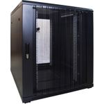 DSIT 12 HE, kleiner Serverschrank, mit perforierter Fronttür (BxTxH) 800 x 1200 x 720 mm (DS8212PP)