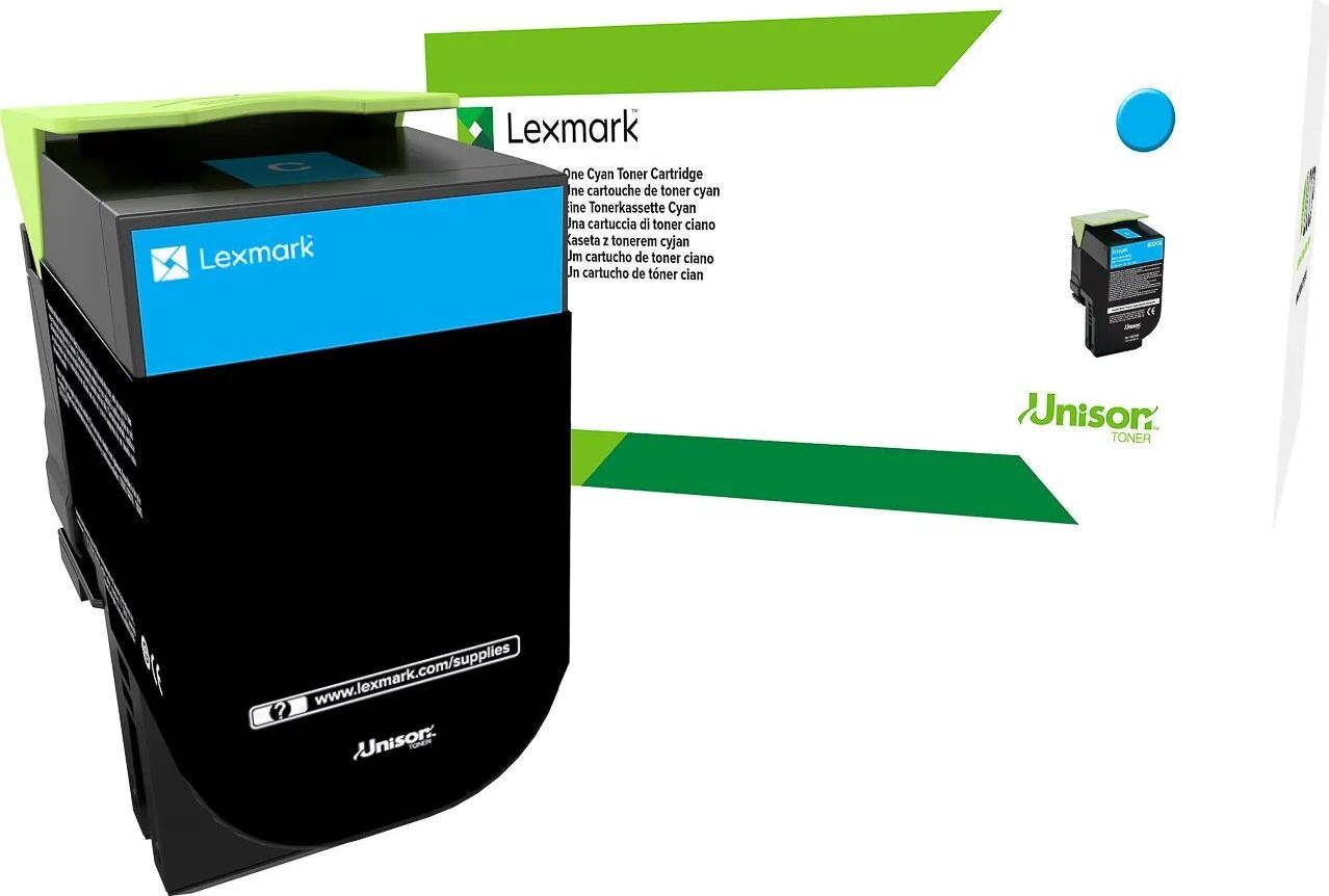 Lexmark 702XCE Cyan Tonerkartusche 4000 Seiten