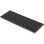 Renkforce Bluetooth-Tastatur RF-DS-SLIMBT Schwarz Wiederaufladbar (1583219)