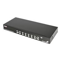 StarTech.com 8 Port USB / PS/2 KVM Switch mit OSD (SV831DUSBGB)