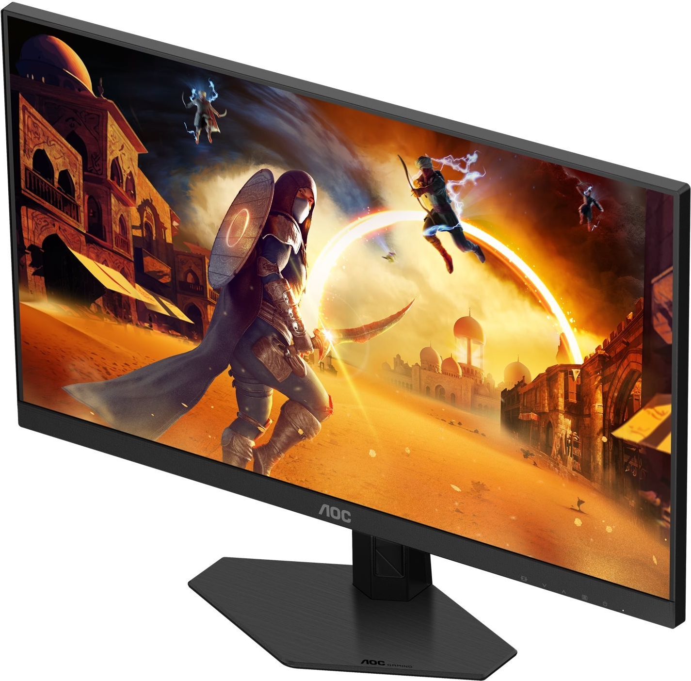 AOC Gaming 24G4HRE 23.8" Full HD 200 Hz Fast IPS Schwarz, Rot