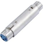 Omnitronic 30226572 XLR Adapter [1x XLR-Buchse 3 polig - 1x XLR-Buchse 3 polig] (30226572)
