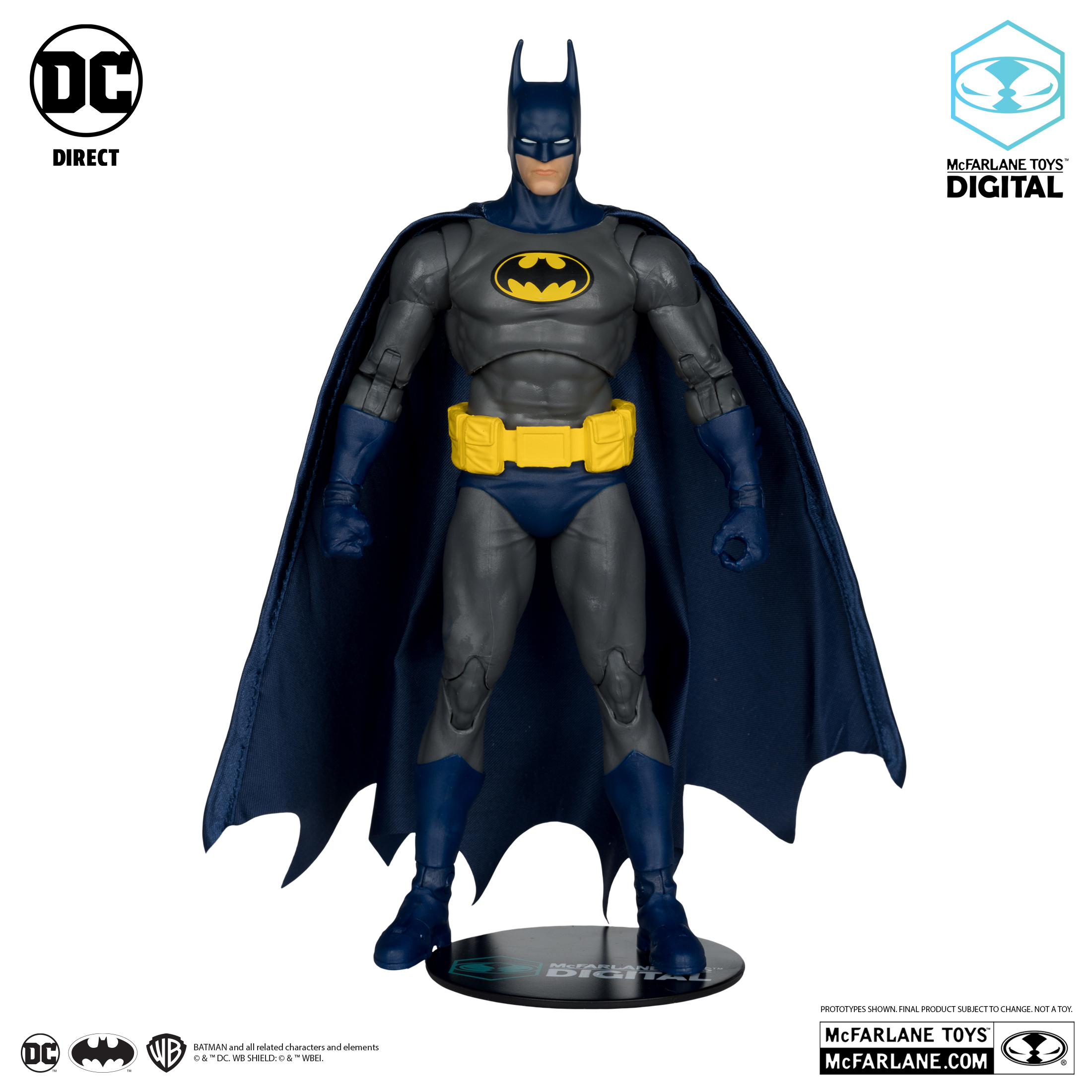 McFarlane Toys DC Direct Batman Actionfigur 7" Schwarz