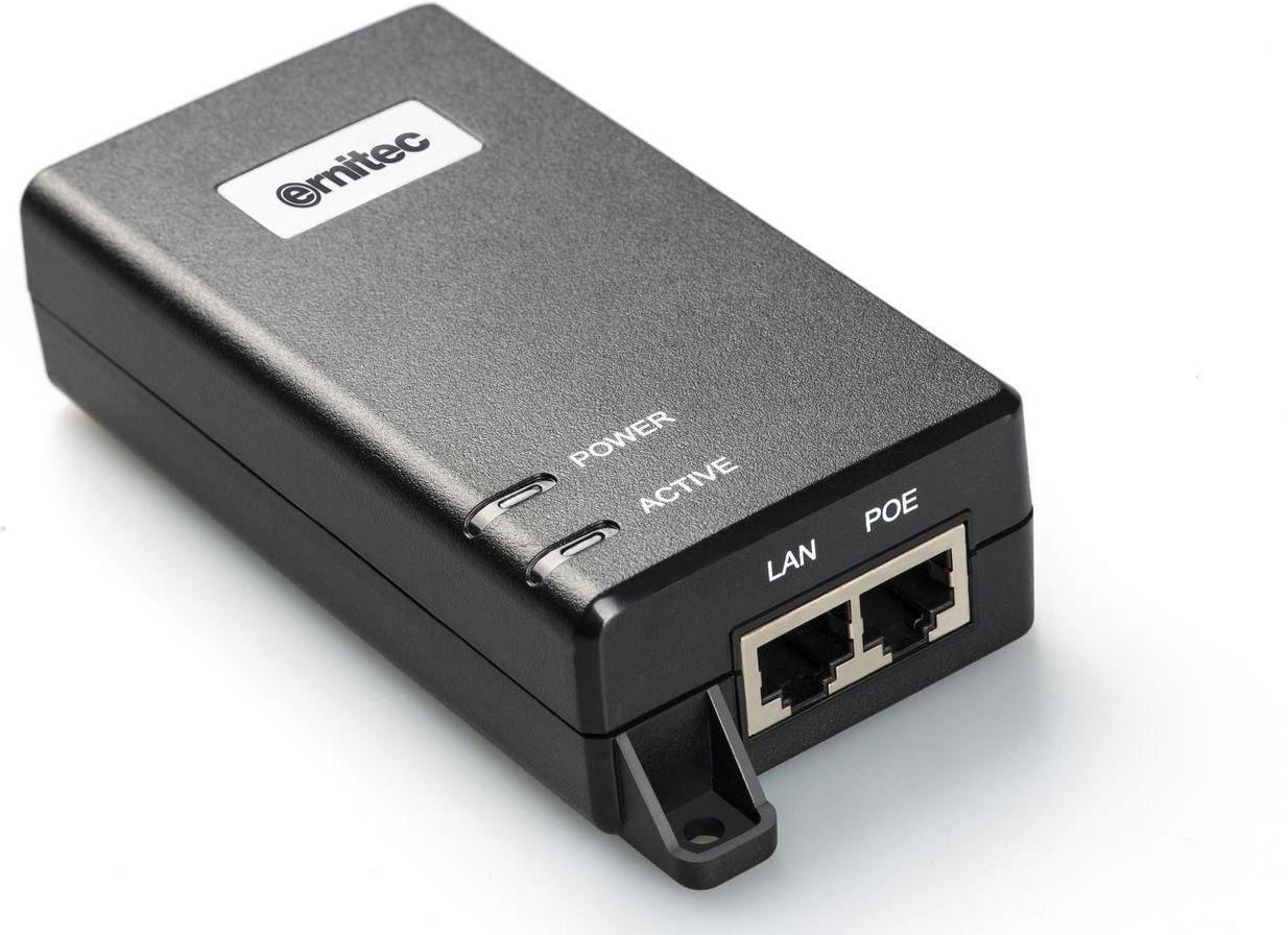 Ernitec 1 CH 60W GIGABIT POE injector (ELECTRA-P2-60W-1)